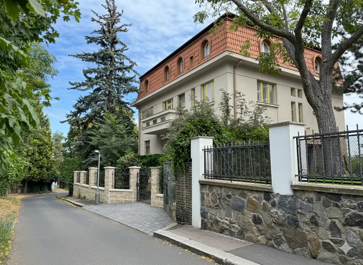 Bydlení v prvorepublikové vile